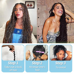 Freemiss Brazilian virgin hair ready for bleaching and coloring.
