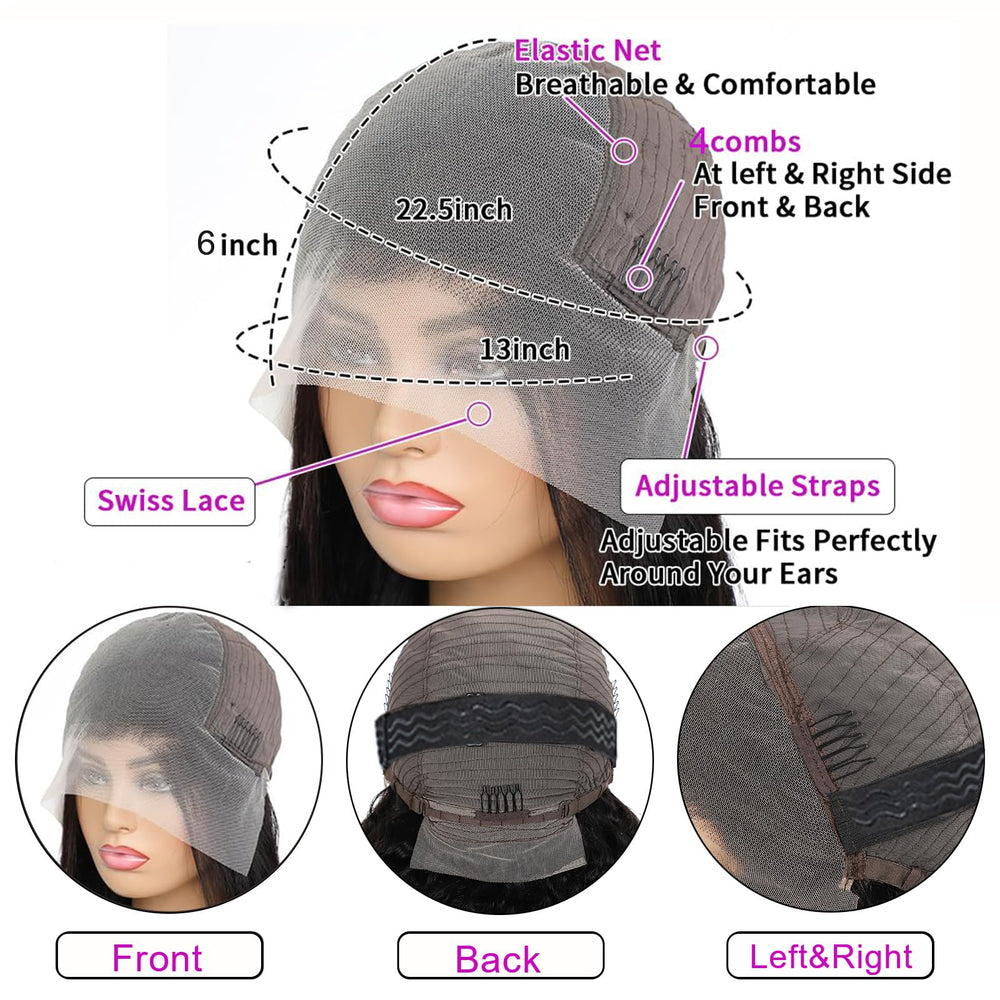 Peluca Freeternit instalación glueless para look inmediato