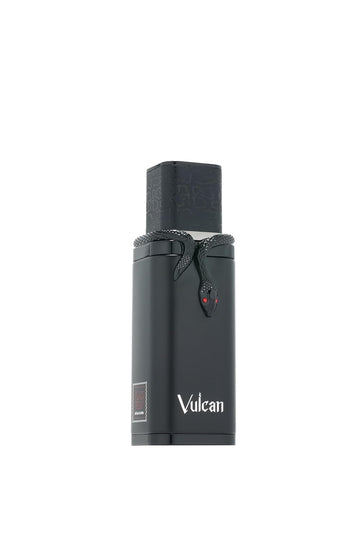 French Avenue Vulcan: detalle de serpiente en empaque, diseño distintivo para destacar.