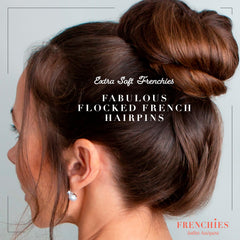 Frenchies horquilla para recogidos, ideal para bodas y eventos.