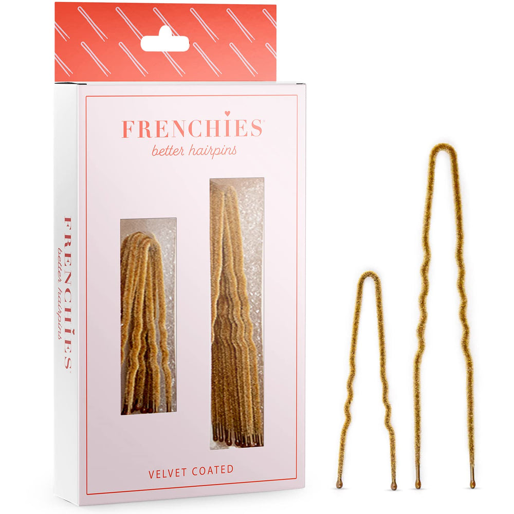 Frenchies horquillas Giro Francés rubio: sujeción estable para moños y peinados.