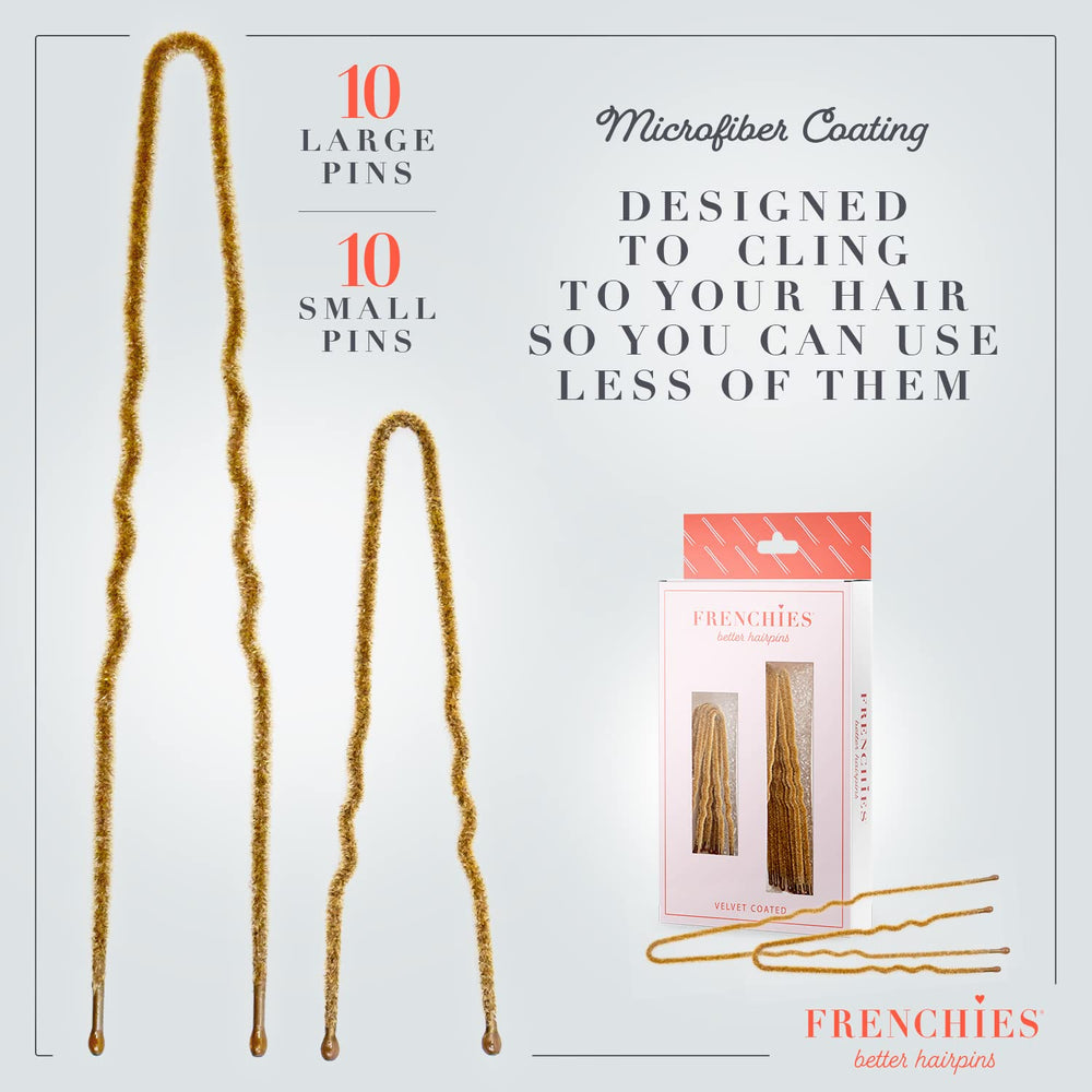 Frenchies horquillas para moños y extensiones: peinados rápidos y seguros.