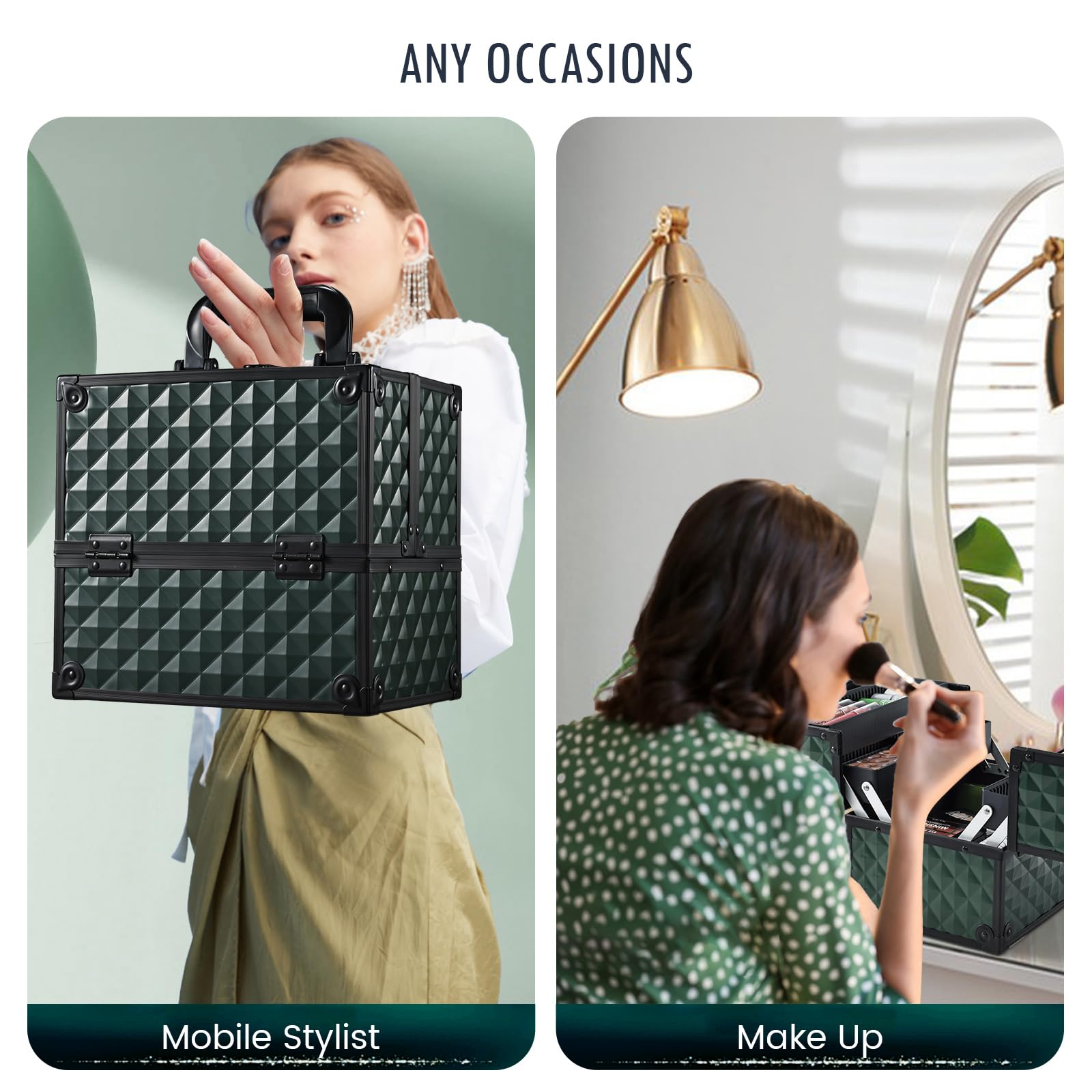 Frenessa estuche elegante regalo ideal para mantener el tocador ordenado
