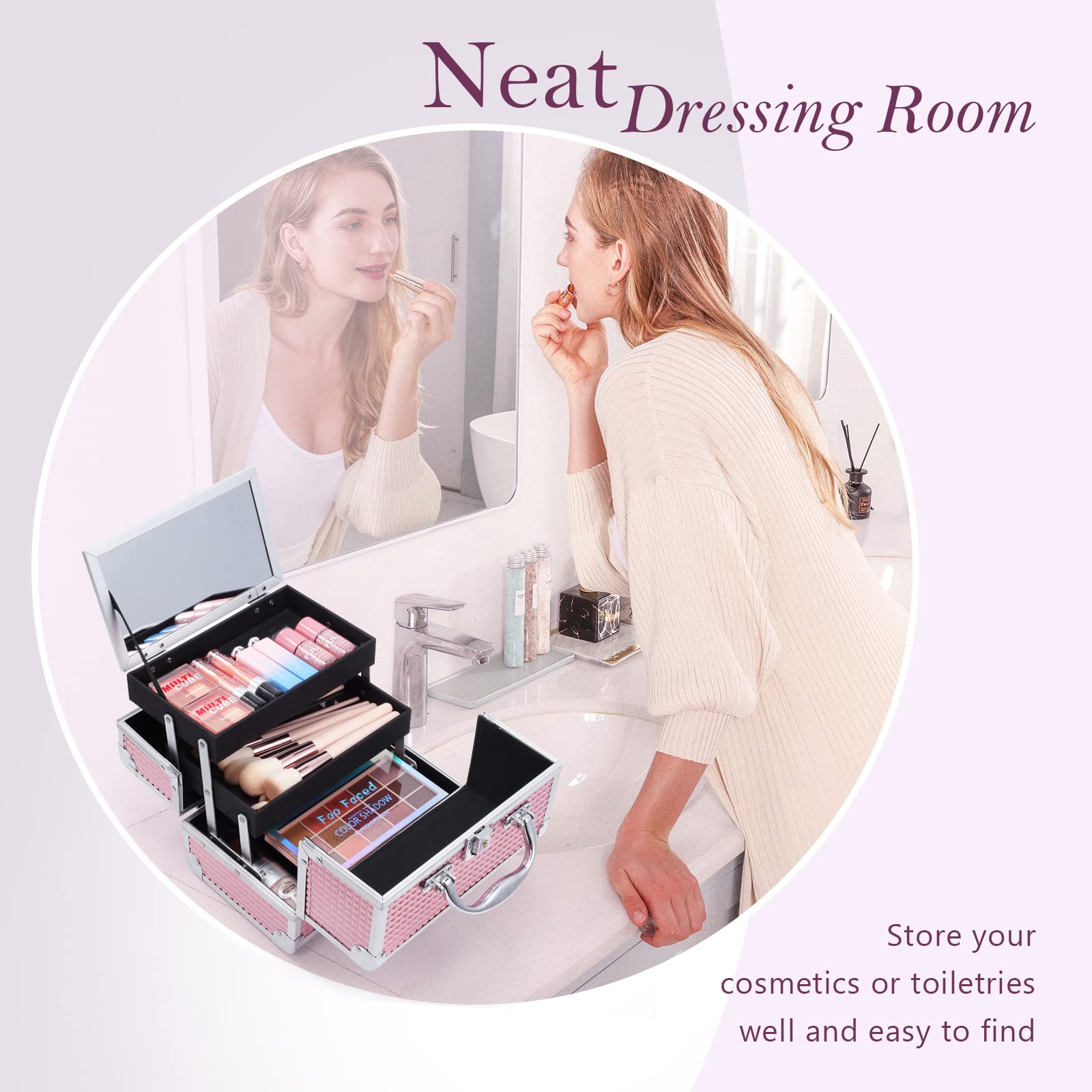 Idée cadeau beauté FRENESSA idéale pour voyage et rangement