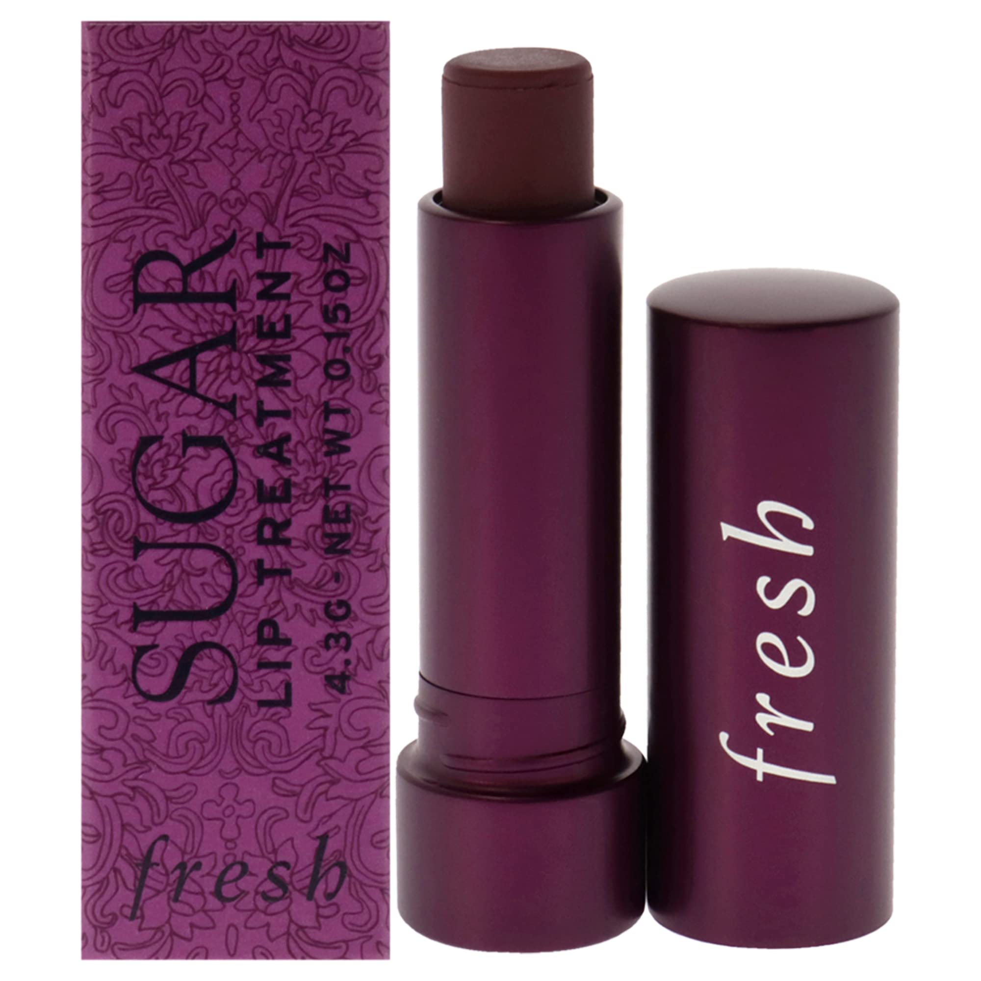 Fresh Tratamiento labial con azúcar tono baya: barra hidratante con color suave