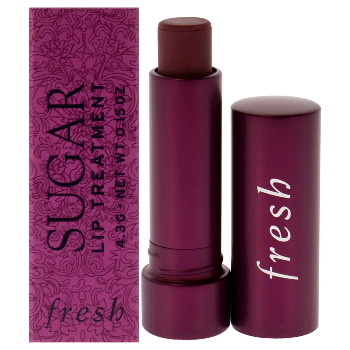 Fresh Tratamiento labial con azúcar tono baya: barra hidratante con color suave