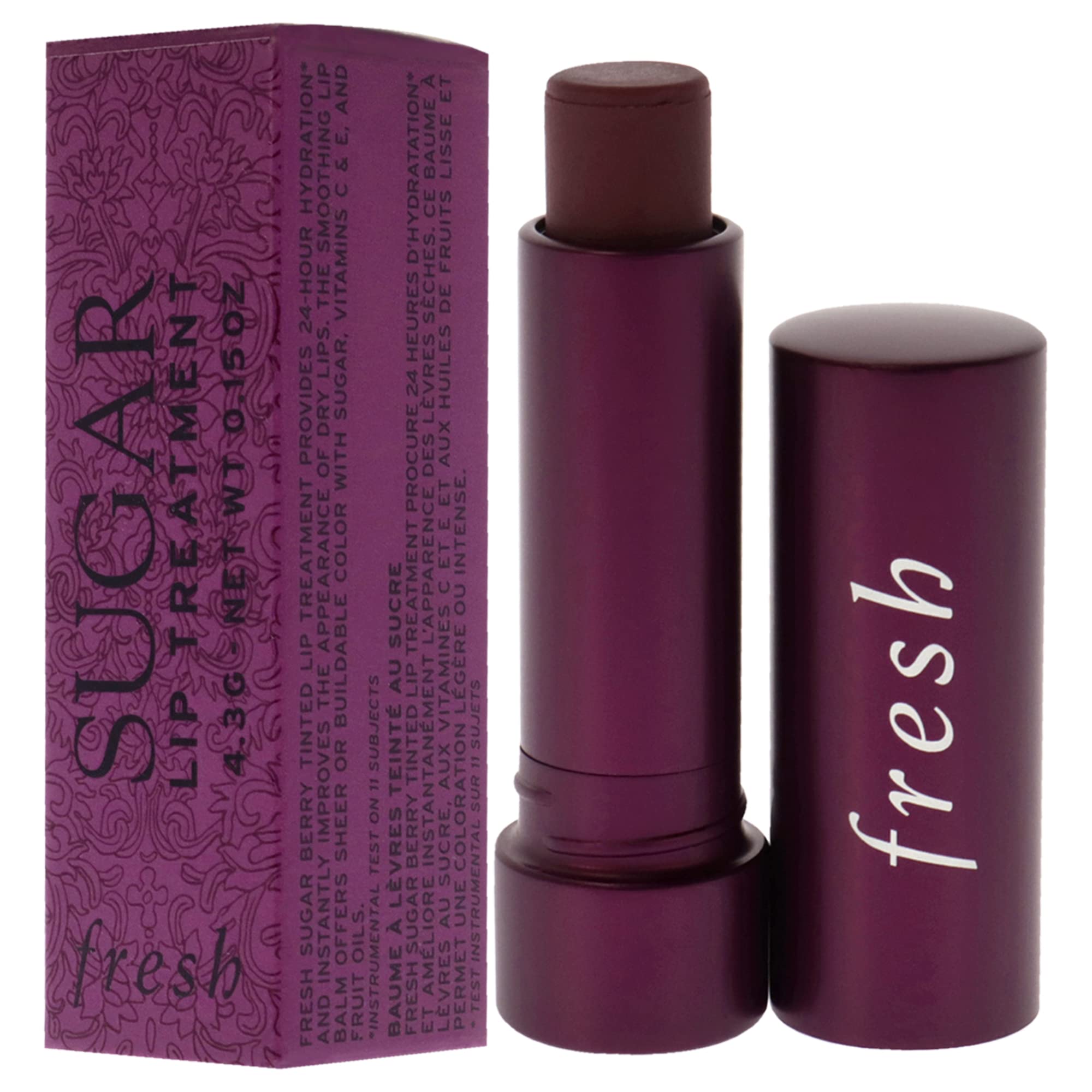 Fresh Tratamiento labial con azúcar, empaque de lujo para maquillaje de bolso