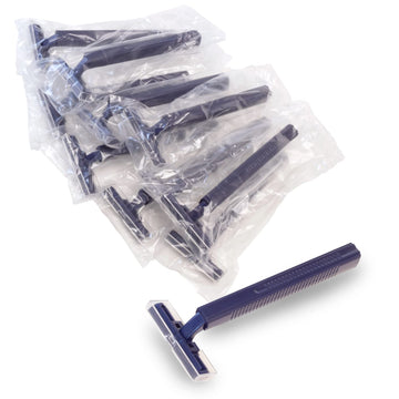 Freshscent afeitadora de dos hojas con tapa de seguridad para uso diario