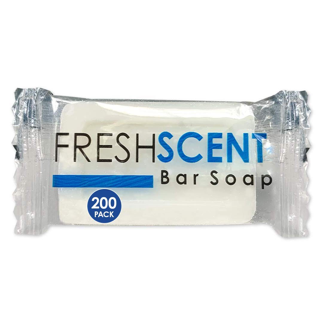 Freshscent barra jabón 200-pack envuelta individualmente para habitaciones