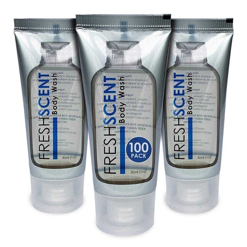 Freshscent jabon corporal 1oz en caja de 100 unidades, ideal para hoteles