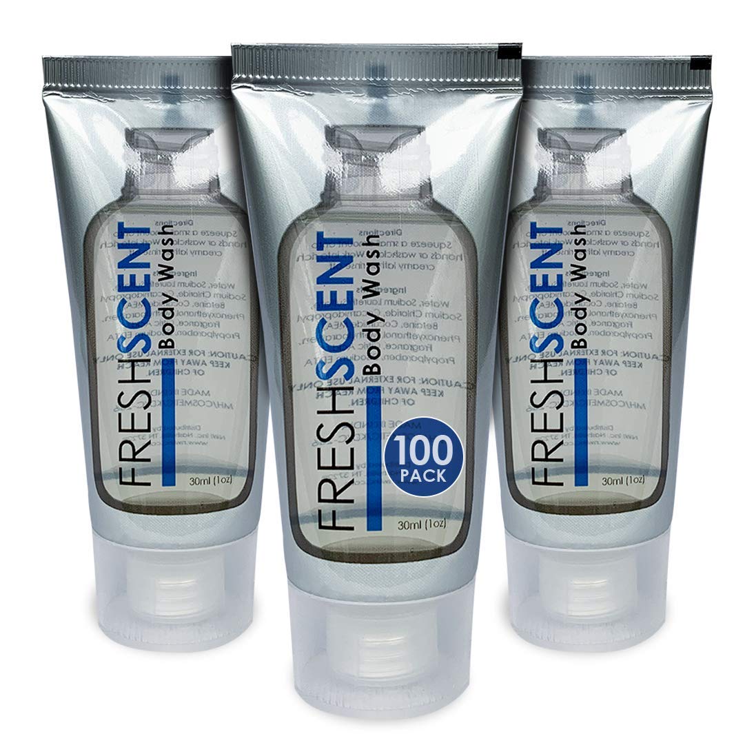 Freshscent jabon corporal 1oz en caja de 100 unidades, ideal para hoteles