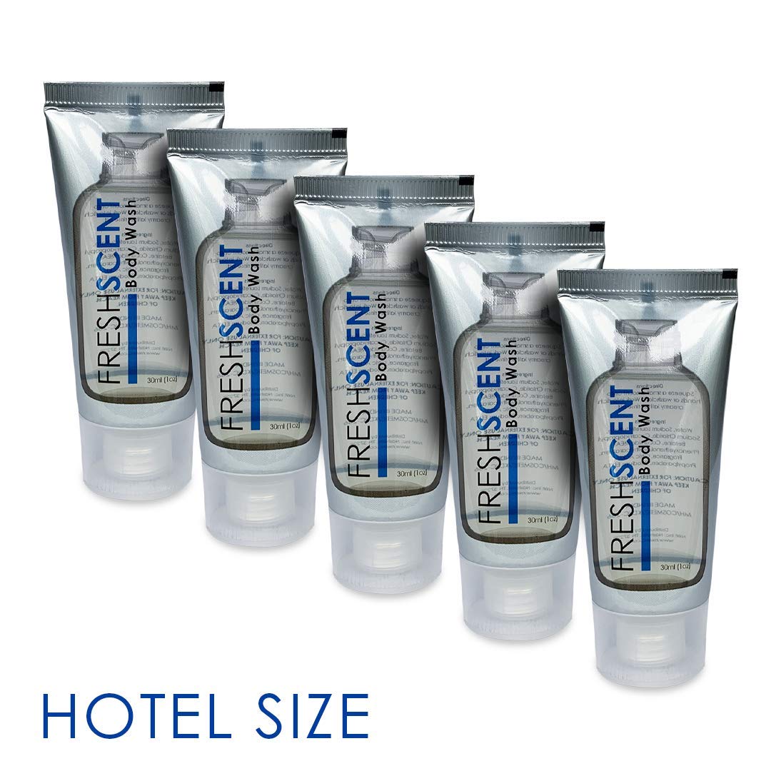 Freshscent jabon corporal 1oz en caja resistente para envíos hoteleros