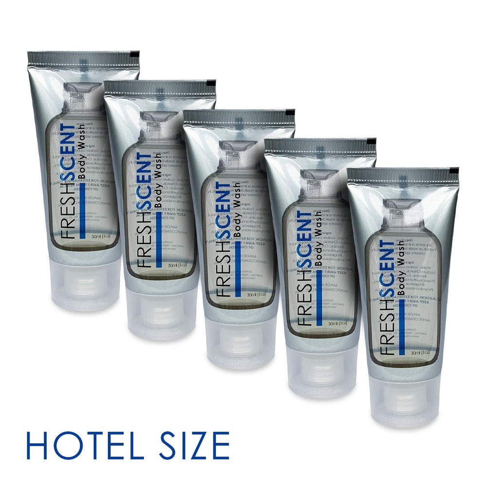 Freshscent jabon corporal 1oz en caja resistente para envíos hoteleros
