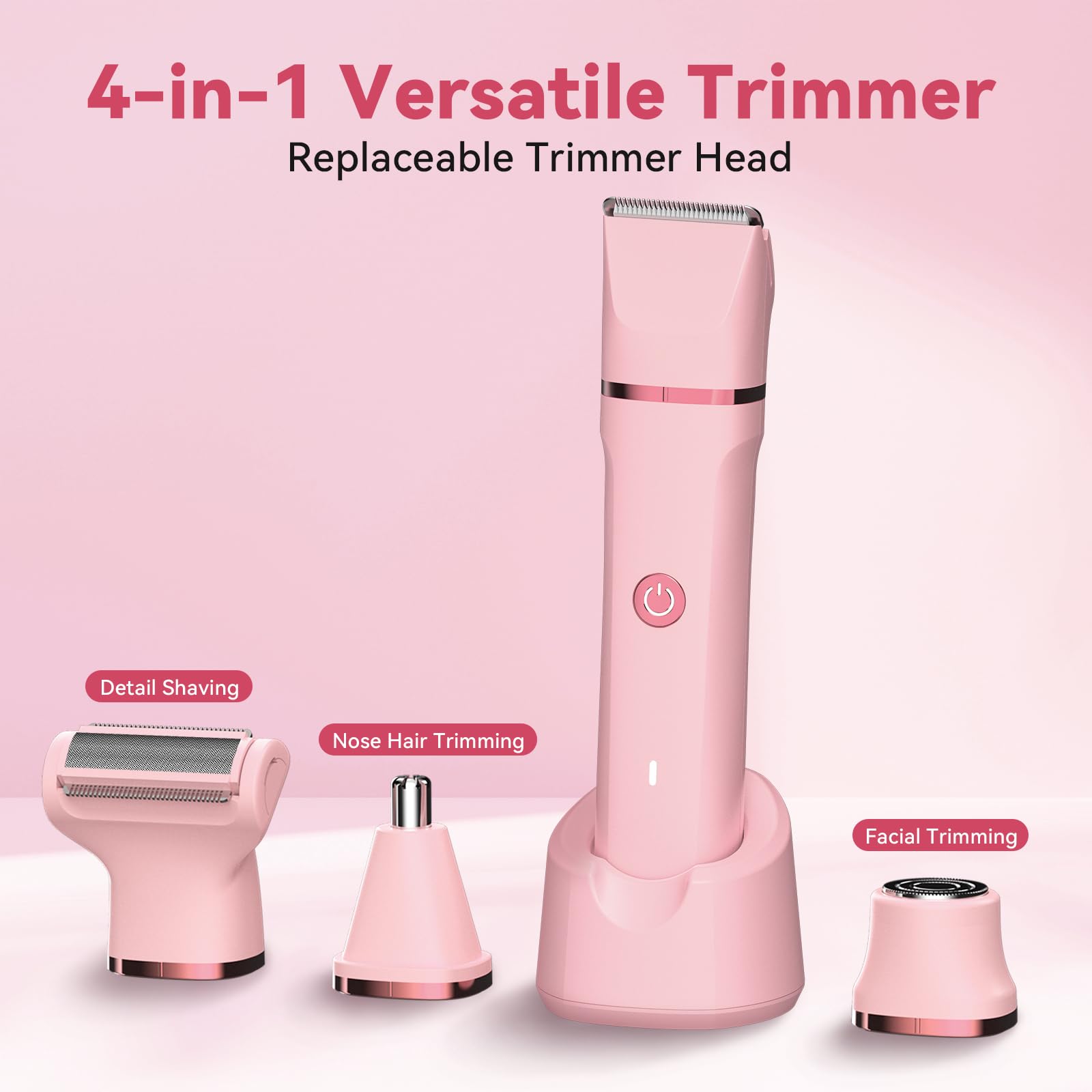 Freyars Bikini Trimmer con cabezal corporal versátil para zonas delicadas