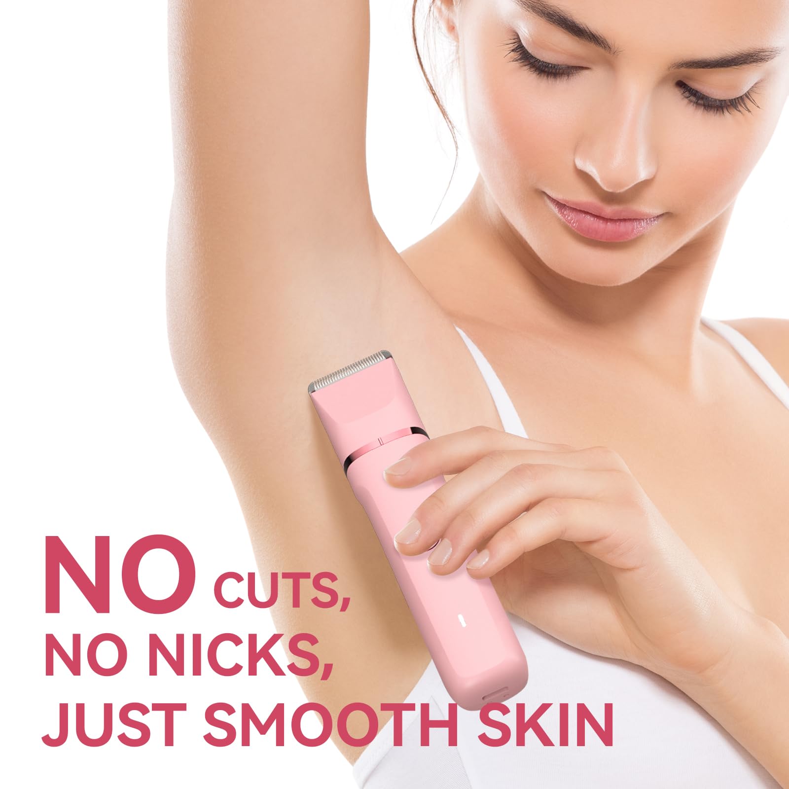 Freyars Bikini Trimmer con cabezal púbico preciso para recortes limpios