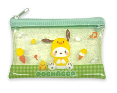 Friend estuche cosmético plano con cierre para organizar cosméticos y accesorios.