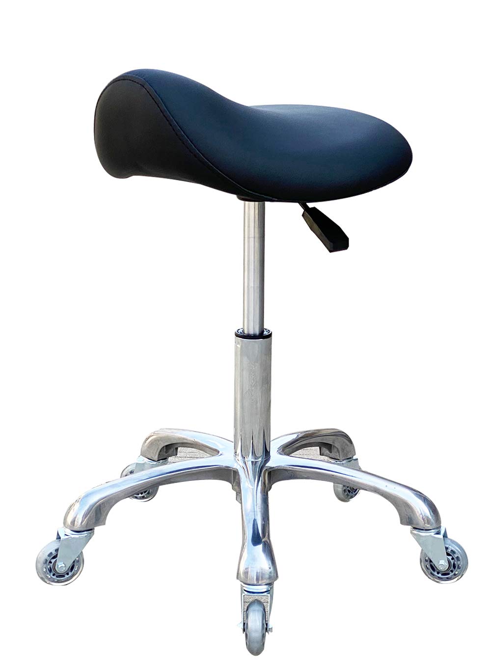 FRNIAMC silla montura con ruedas, diseño ergonómico para jornadas largas