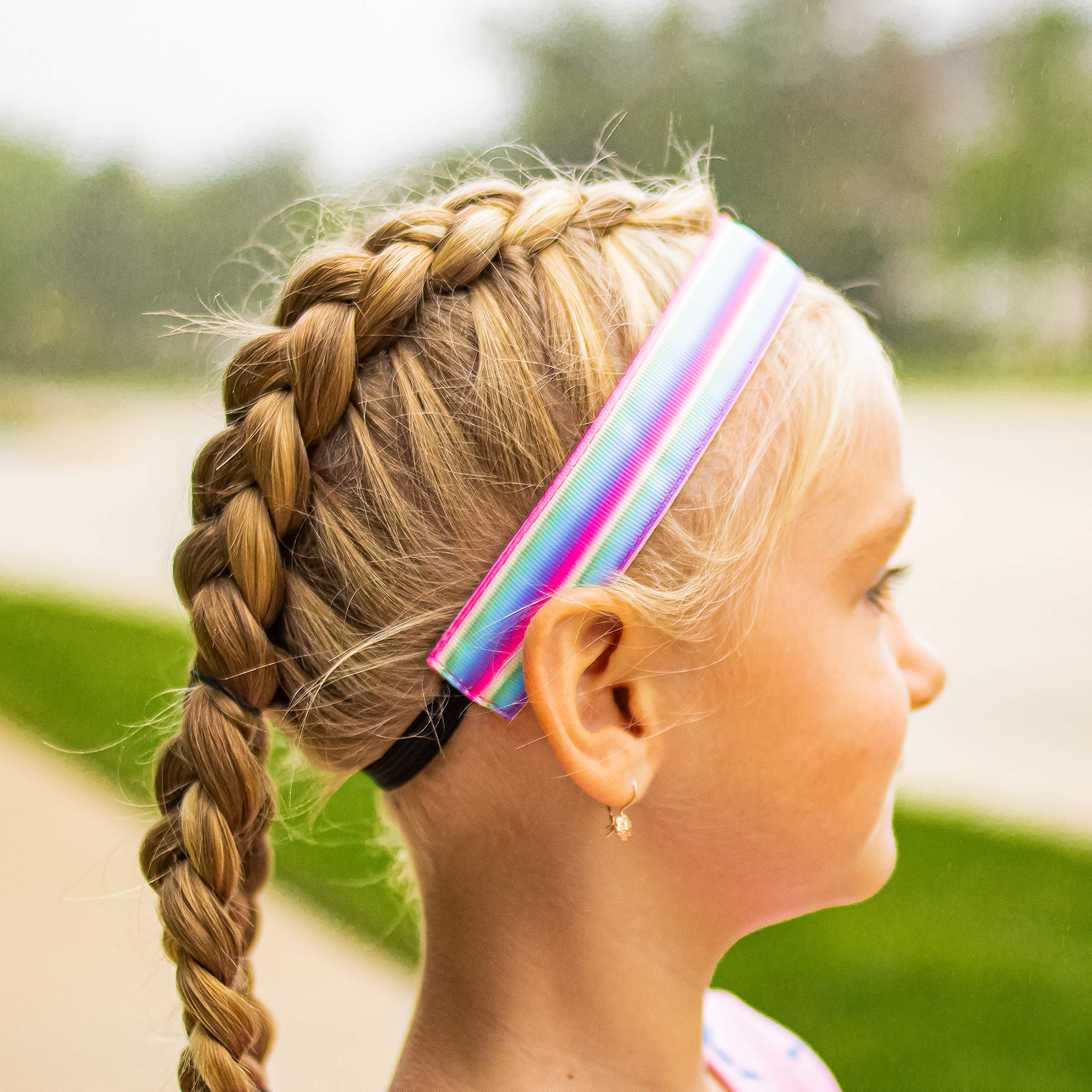 Diademas Frogsac coloridas para niñas, colección vibrante