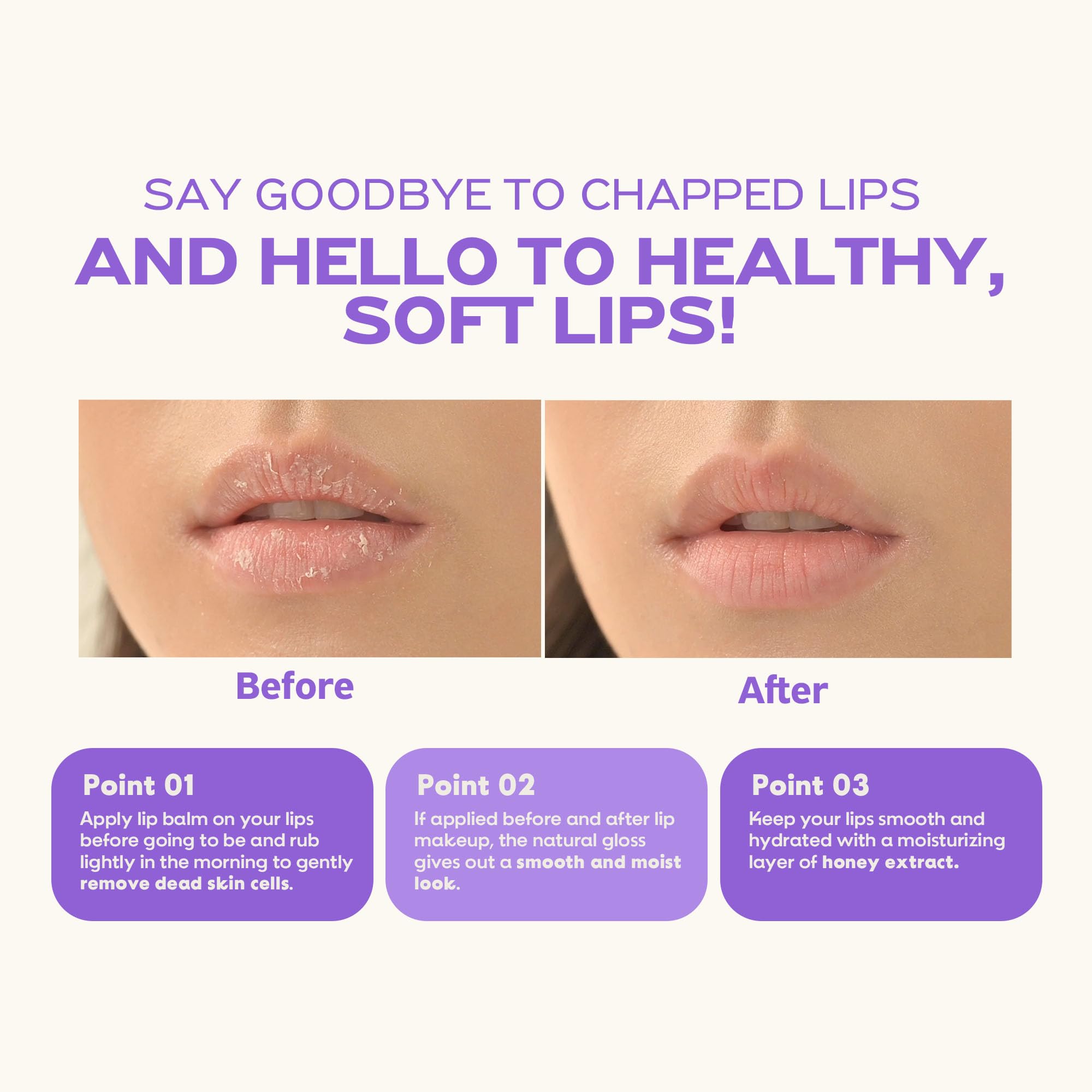 FRUDIA Balsamo labial con efecto plump para labios más voluminosos.