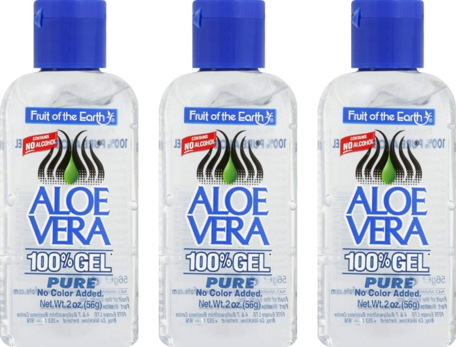 Fruit of the Earth Aloe Vera Gel, aplicación suave para hidratación diaria