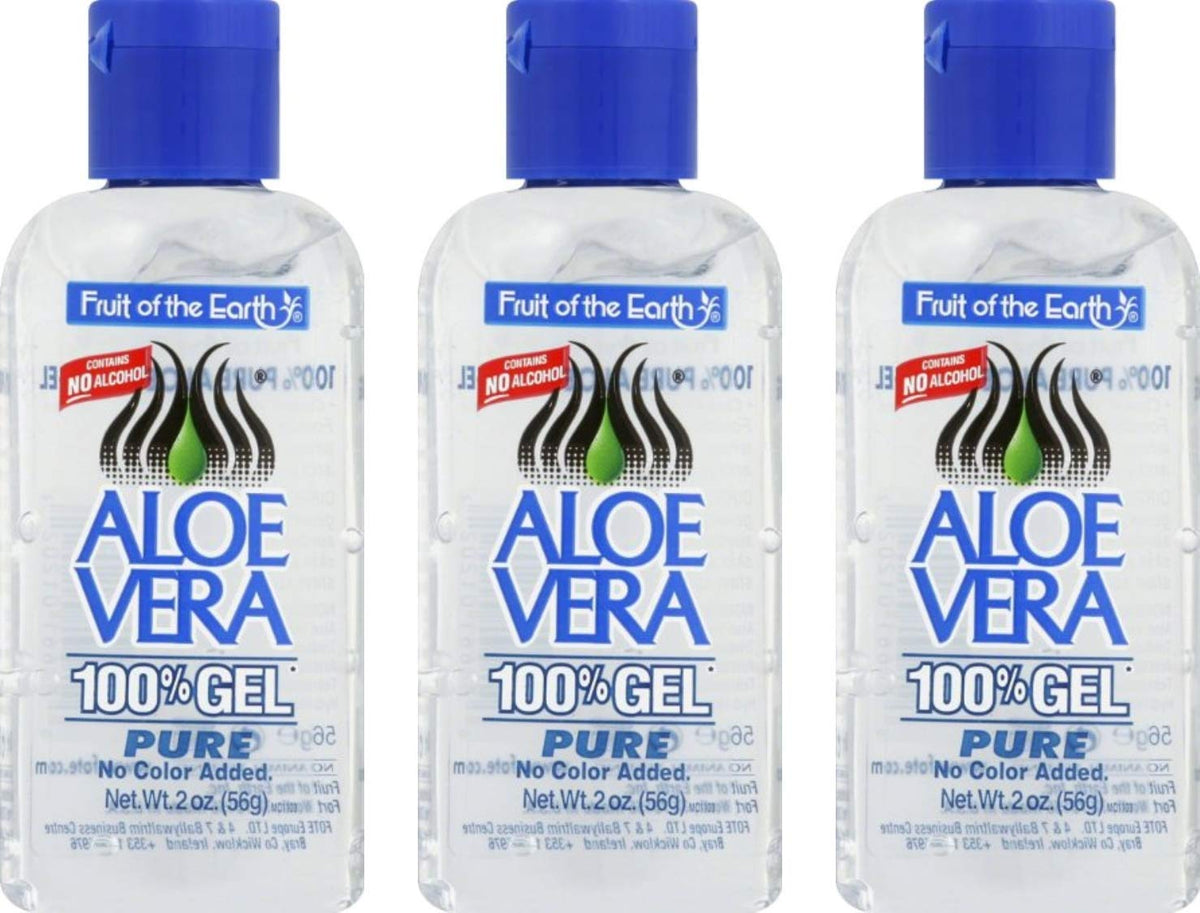 Fruit of the Earth Aloe Vera Gel, aplicación suave para hidratación diaria