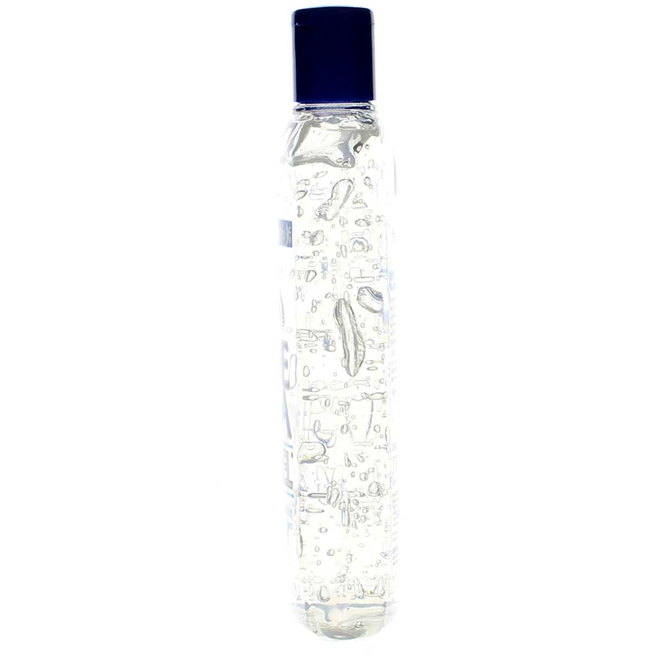 Etiqueta del gel de aloe vera Fruit of The Earth, claridad y pureza visibles