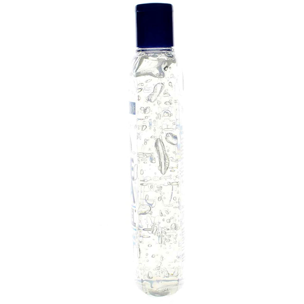 Etiqueta del gel de aloe vera Fruit of The Earth, claridad y pureza visibles