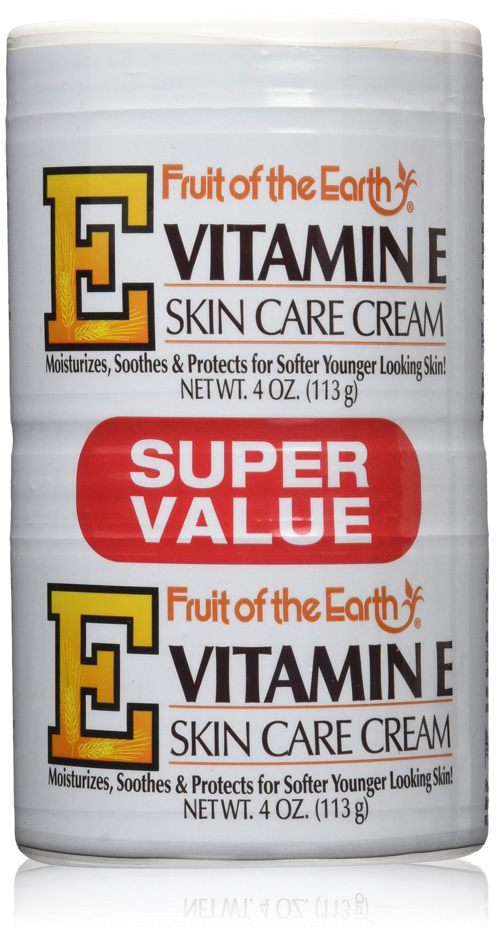Fruit of the Earth crema Vitamina E en caja de seis para uso diario
