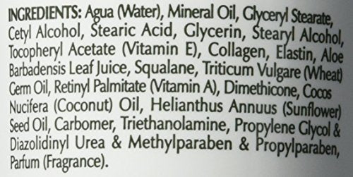 Fruit of the Earth crema vitamina E, aplicación suave en manos.