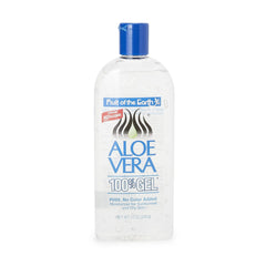 Fruit of the Earth gel aloe vera 12 onzas, hidratación suave para la piel.