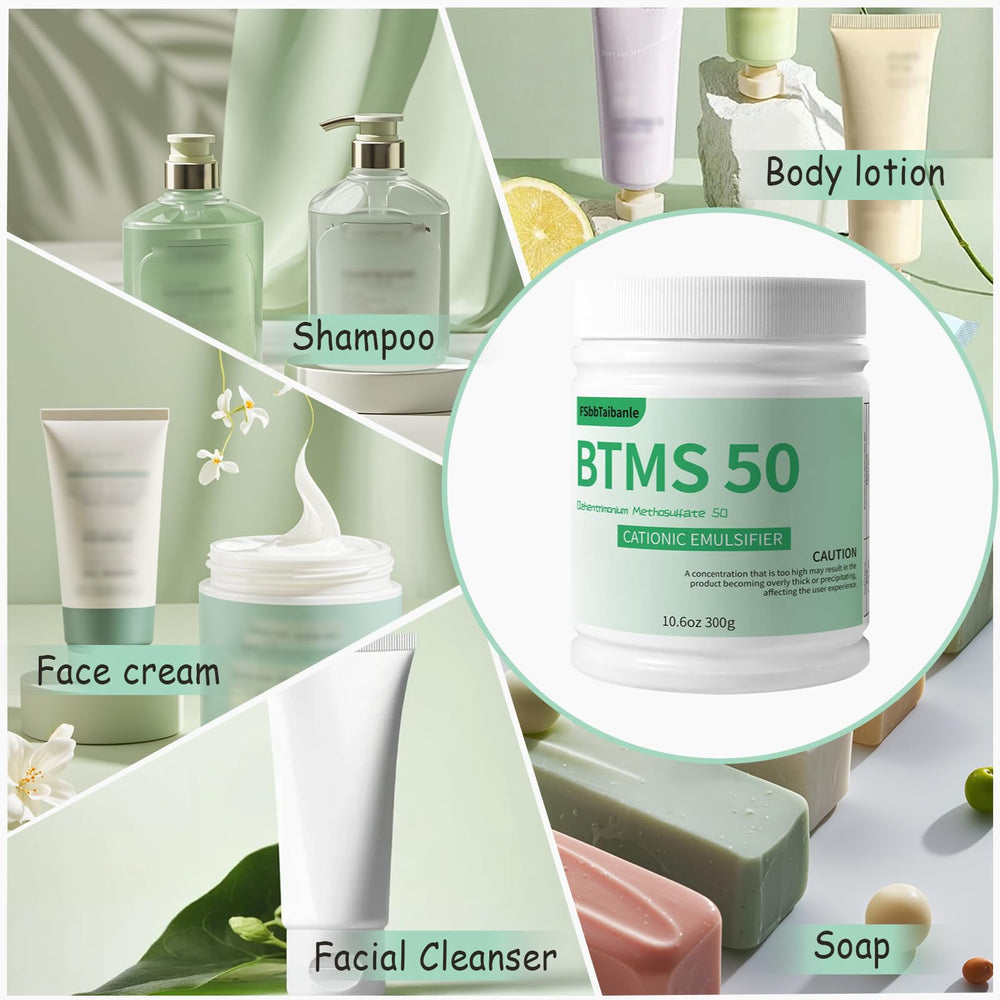 FSbbTaibanle BTMS50, emulsificación de aceites y siliconas para cremas y champús cremosos