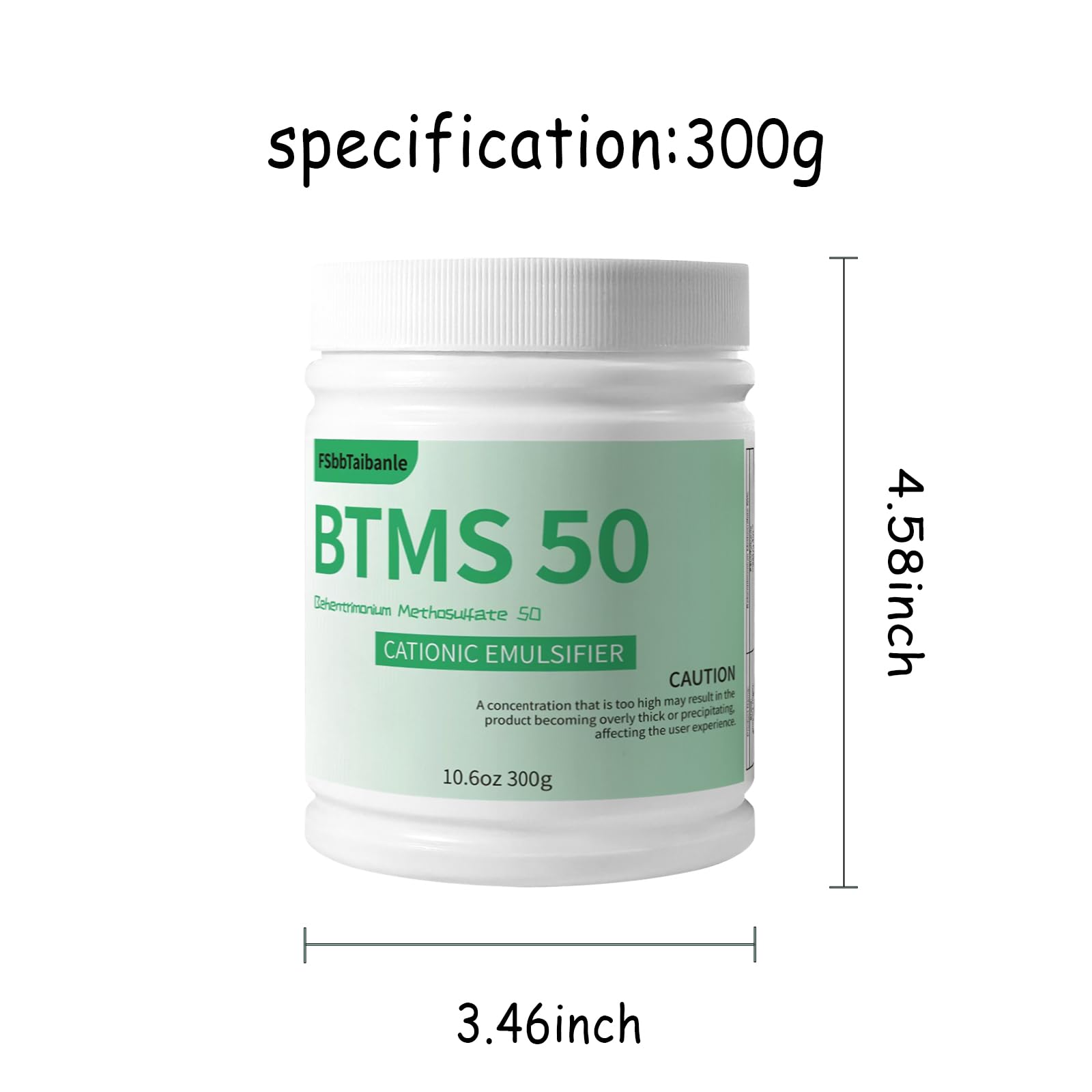 FSbbTaibanle BTMS50, uso seguro en piel y cabello con resultados suaves