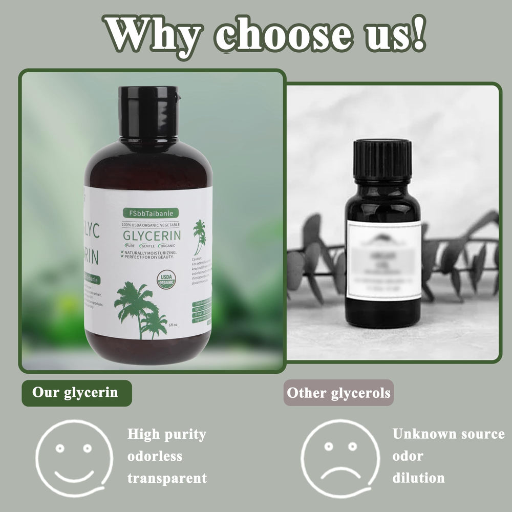 FSbbTaibanle Glicerina Vegetal Orgánica para jabones artesanales.