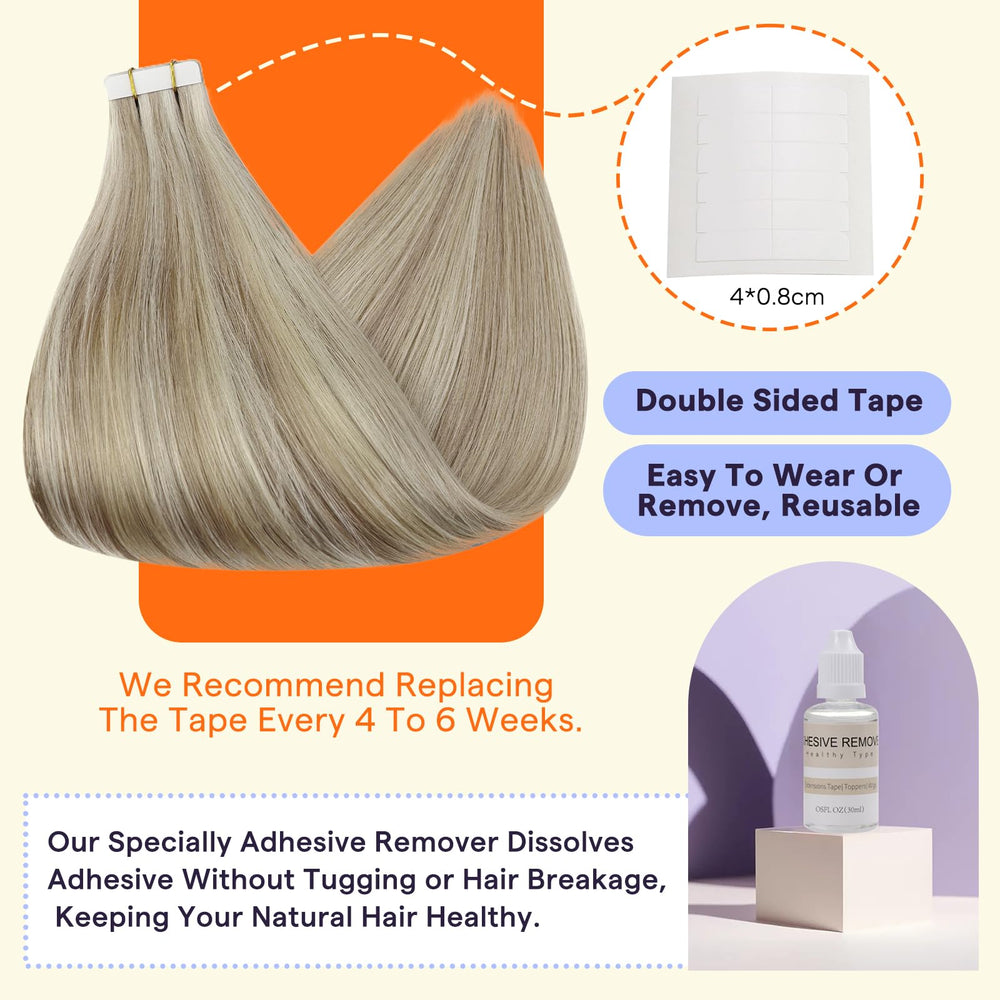 Extensiones Fshine ofrecen peso ligero para uso diario.