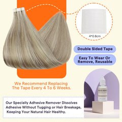 Extensiones Fshine ofrecen peso ligero para uso diario.