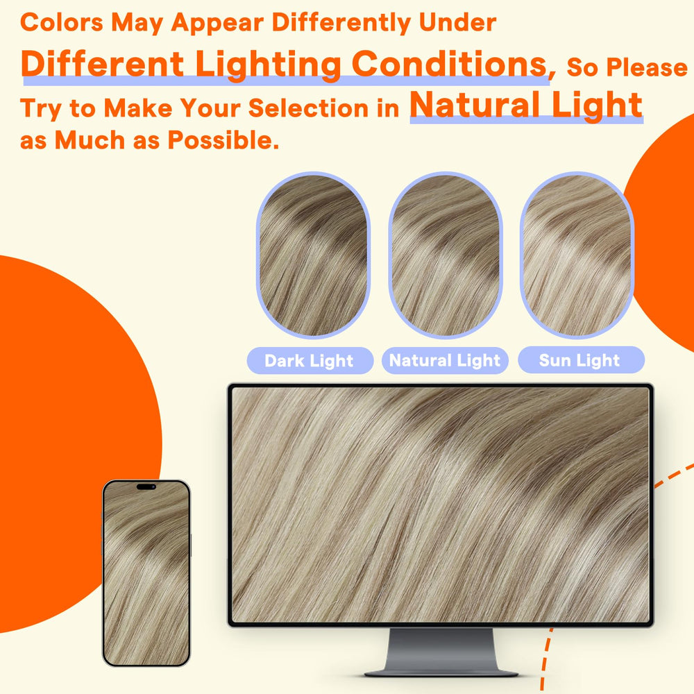Variedad de colores para combinar con su tono natural.