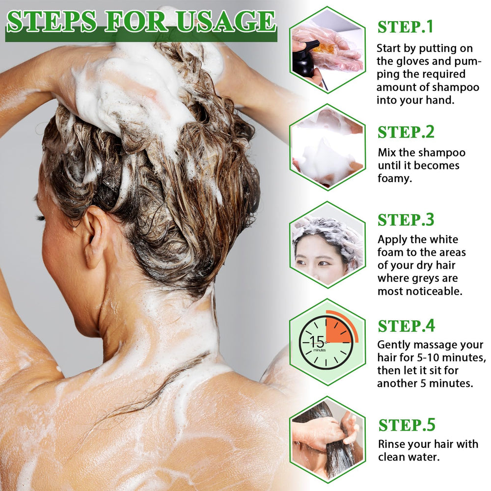 FSLHCY after-dye conditioner helps relieve dryness and adds shine.
