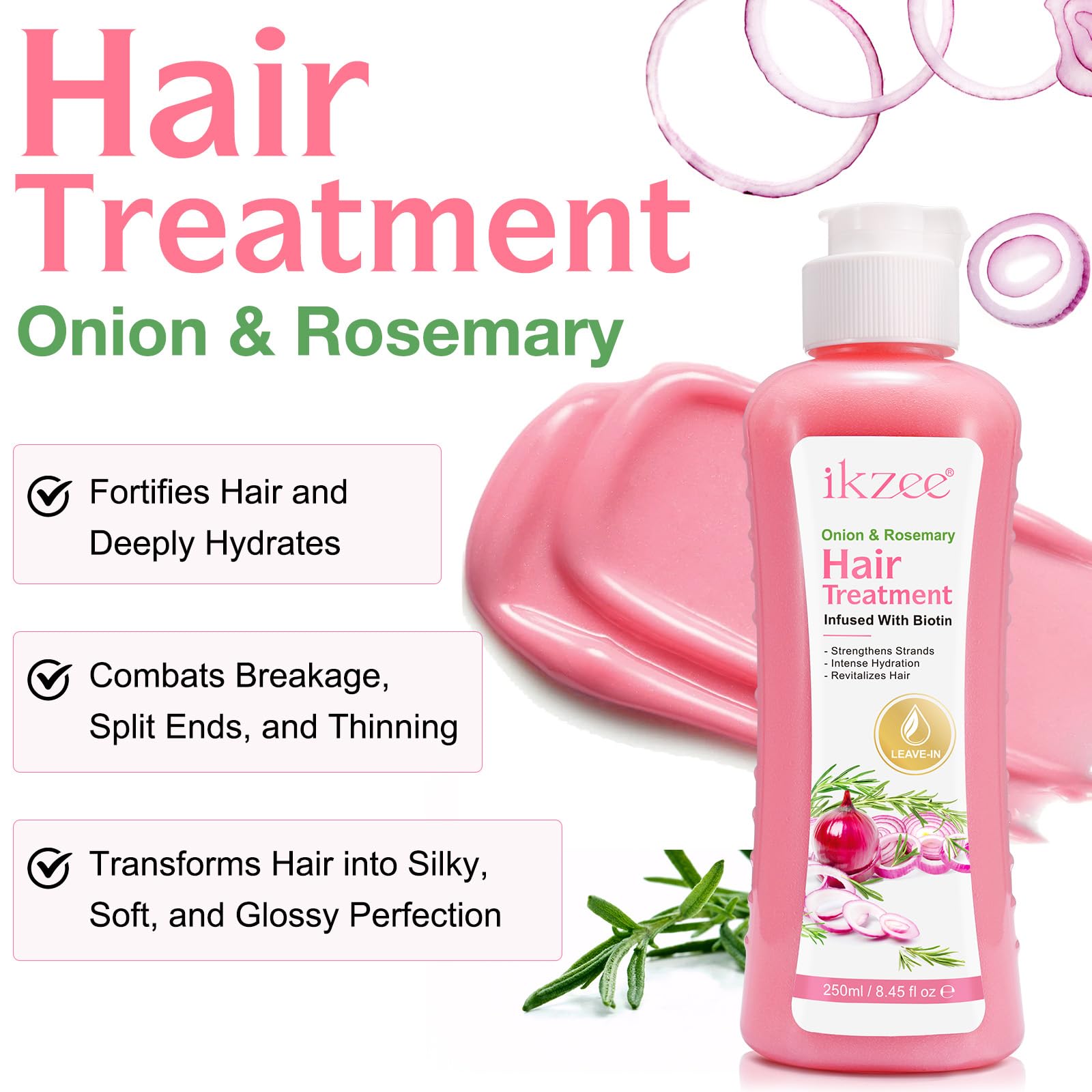 Posible aumento de densidad y volumen en cabello fino.