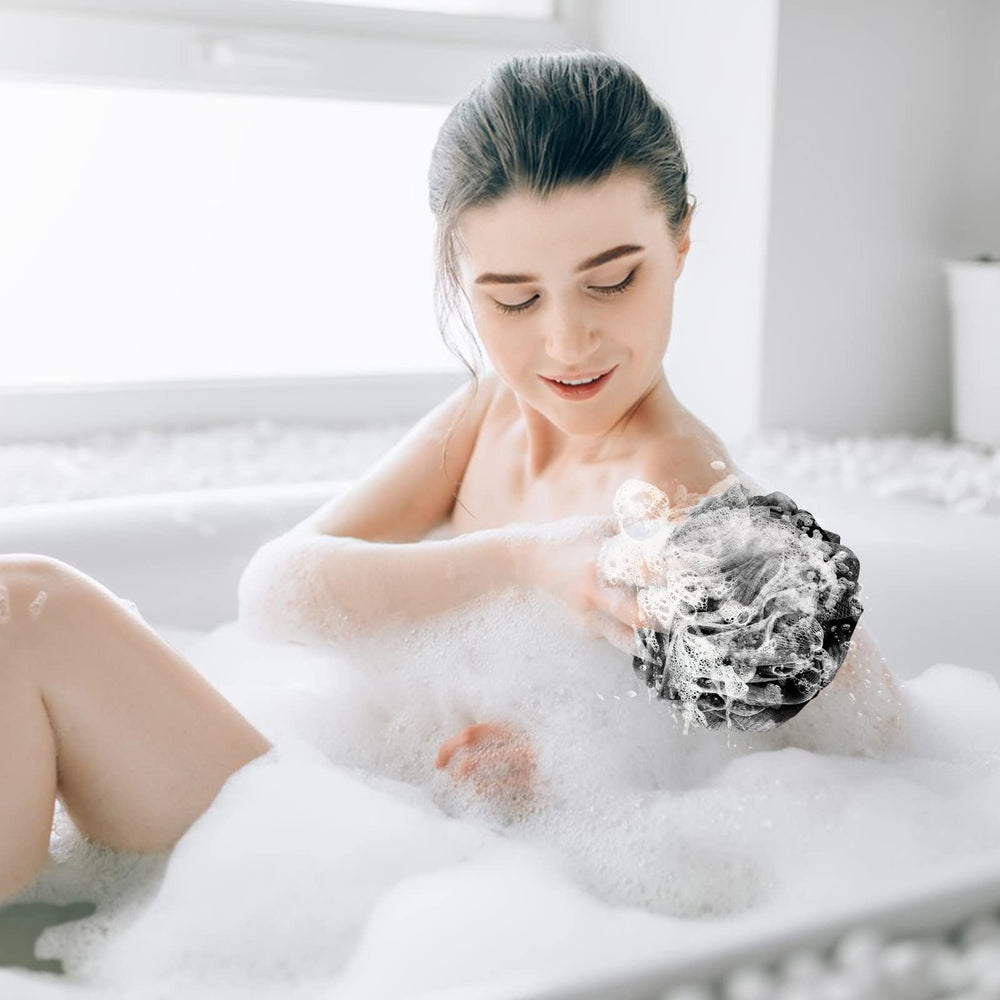 Fu Store Esponja con espuma lujosa que facilita una limpieza profunda sin irritar.