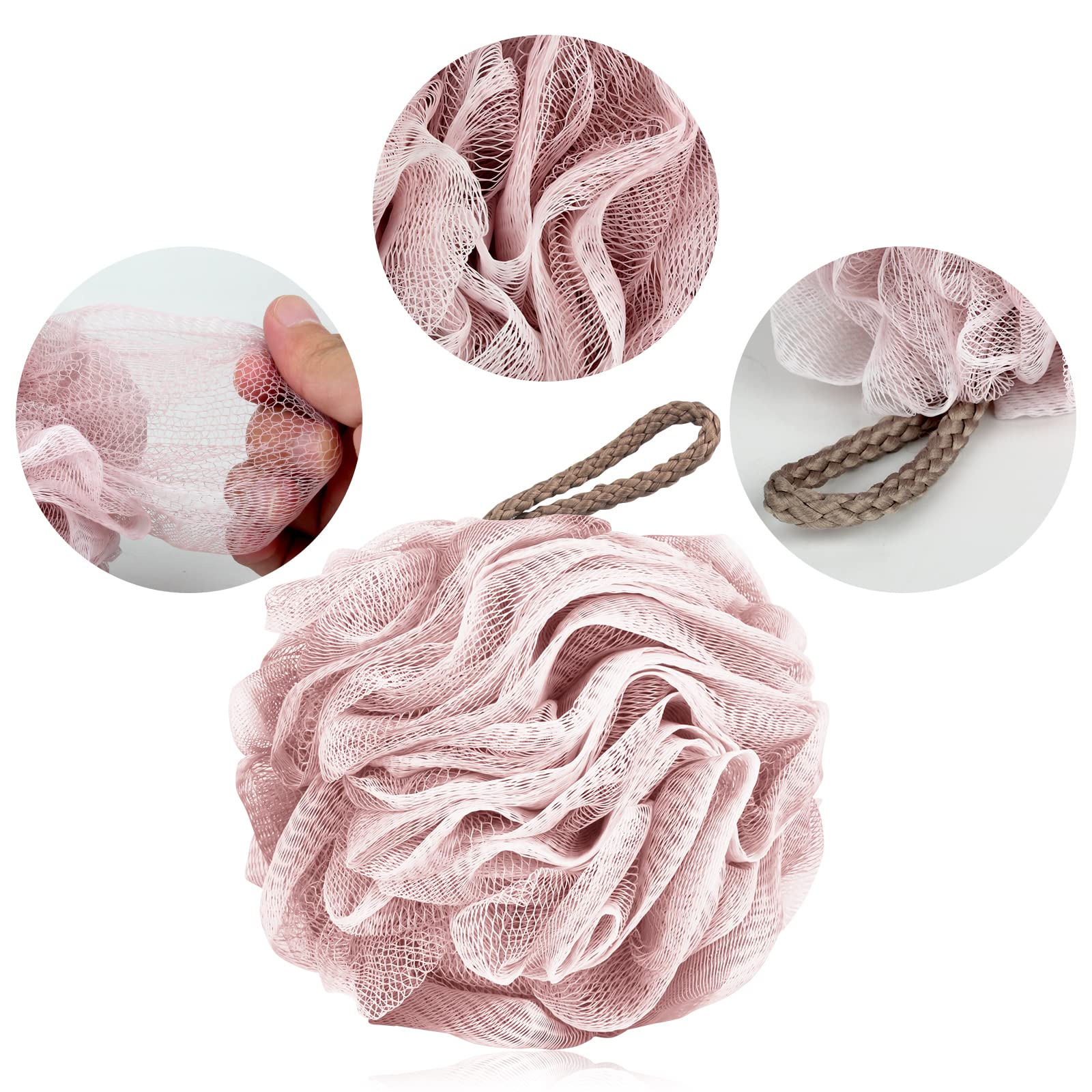 Esponja Fu Store verde para exfoliación suave en la ducha