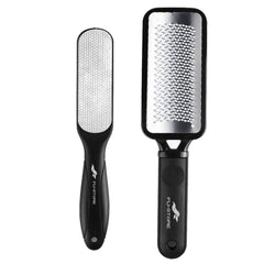 Fu Store limas para pies duales en acero inoxidable, cuidado profesional en casa