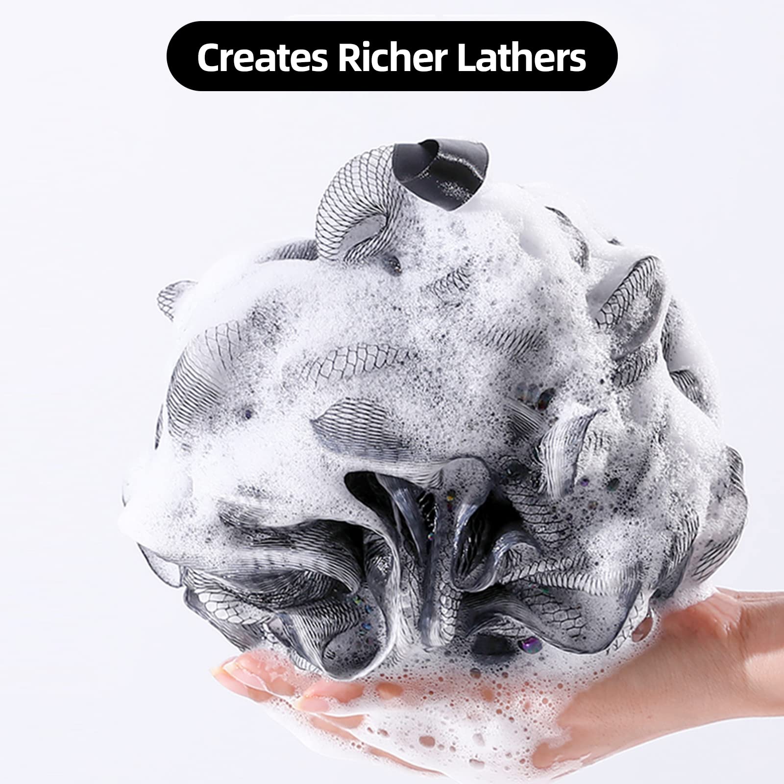 Fu Store Lufa de ducha cuatro colores para elegir y adaptar tu rutina de baño.