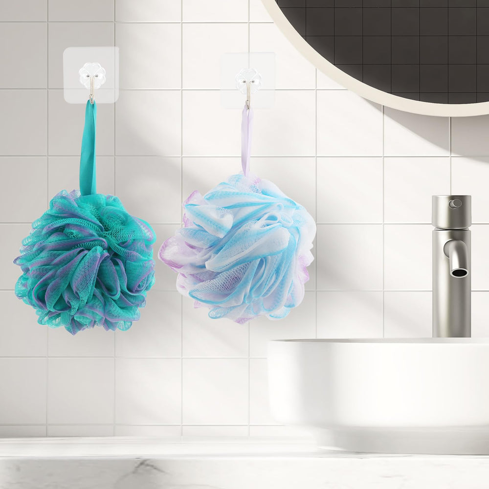 Lufa ducha Fu Store secado fácil gracias al nudo de colgar.