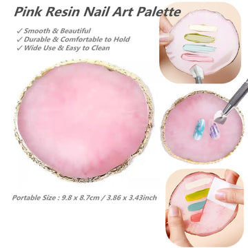 FULINJOY paleta de resina para mezclar colores con precisión