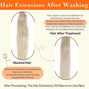 Ajuste personalizado con recorte en extensiones Full Shine sin deshilachado.