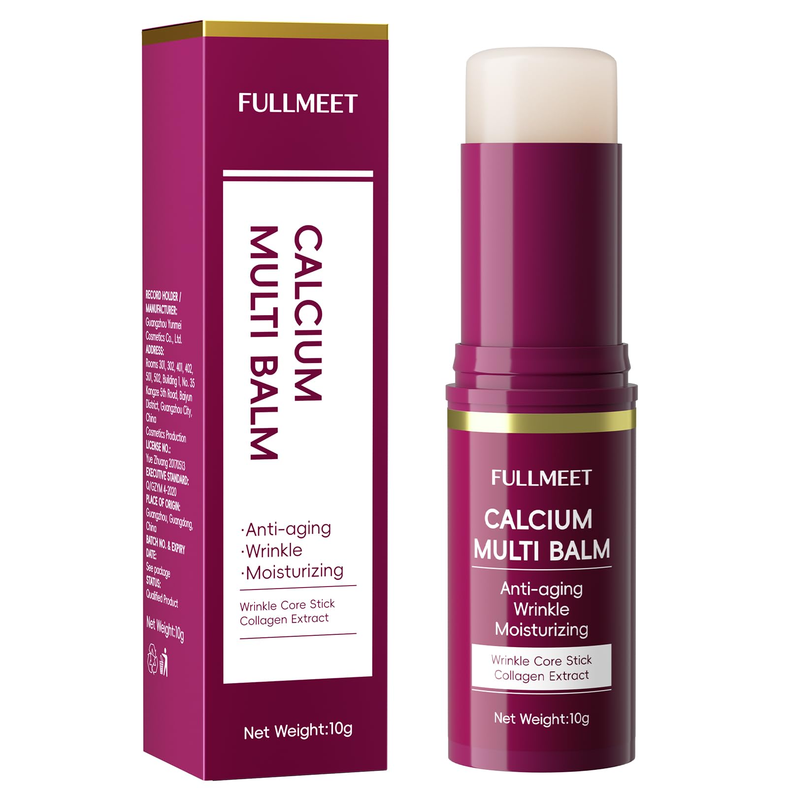FullMeet Calcium Volume Multi Balm: aplicación facial suave para hidratación intensa