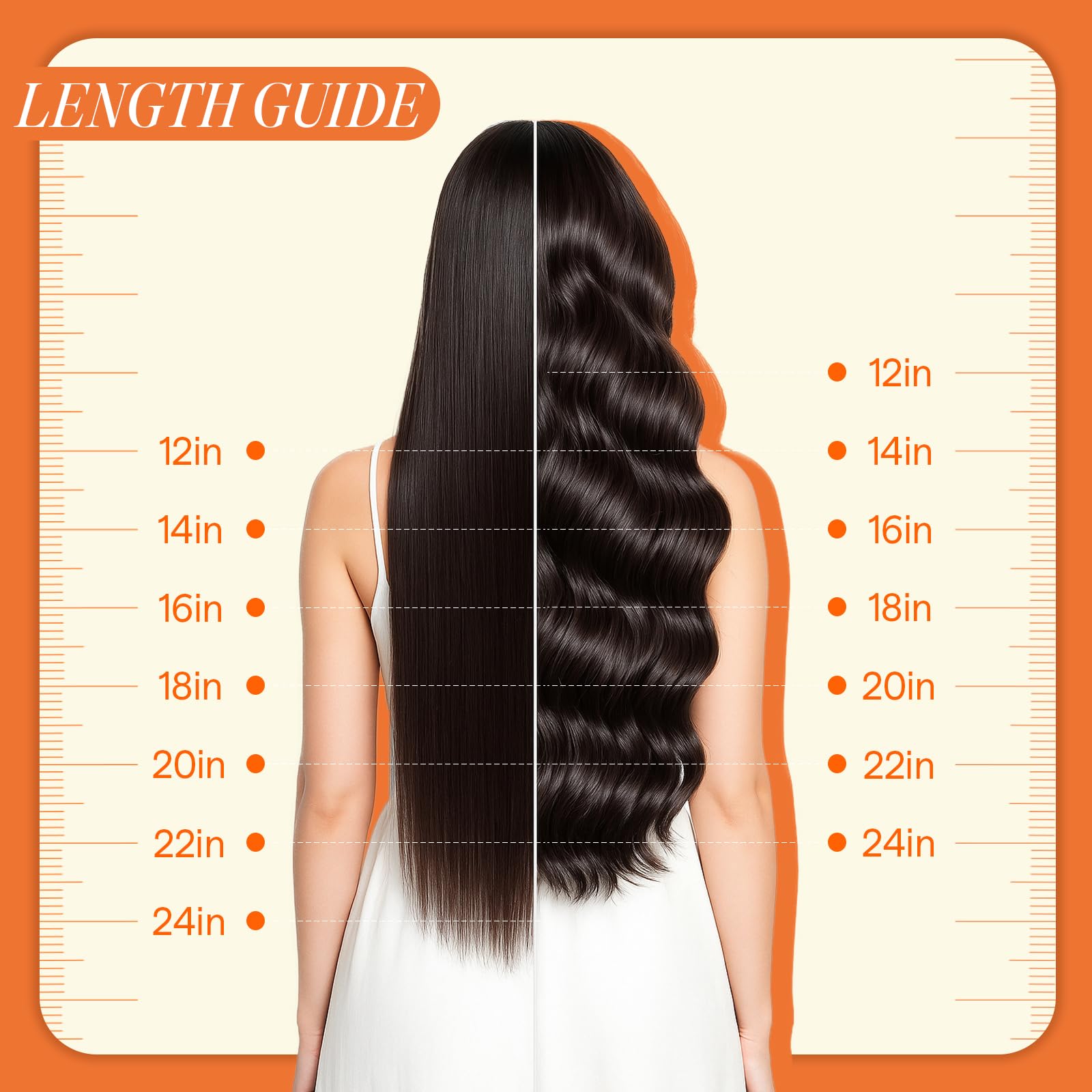 Full Shine variedad de longitudes para adaptar el estilo a cada necesidad.