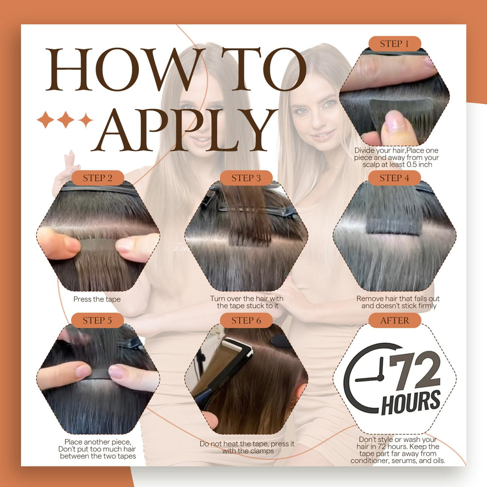 Paquete de 50 g con 20 piezas de extensiones Full Shine