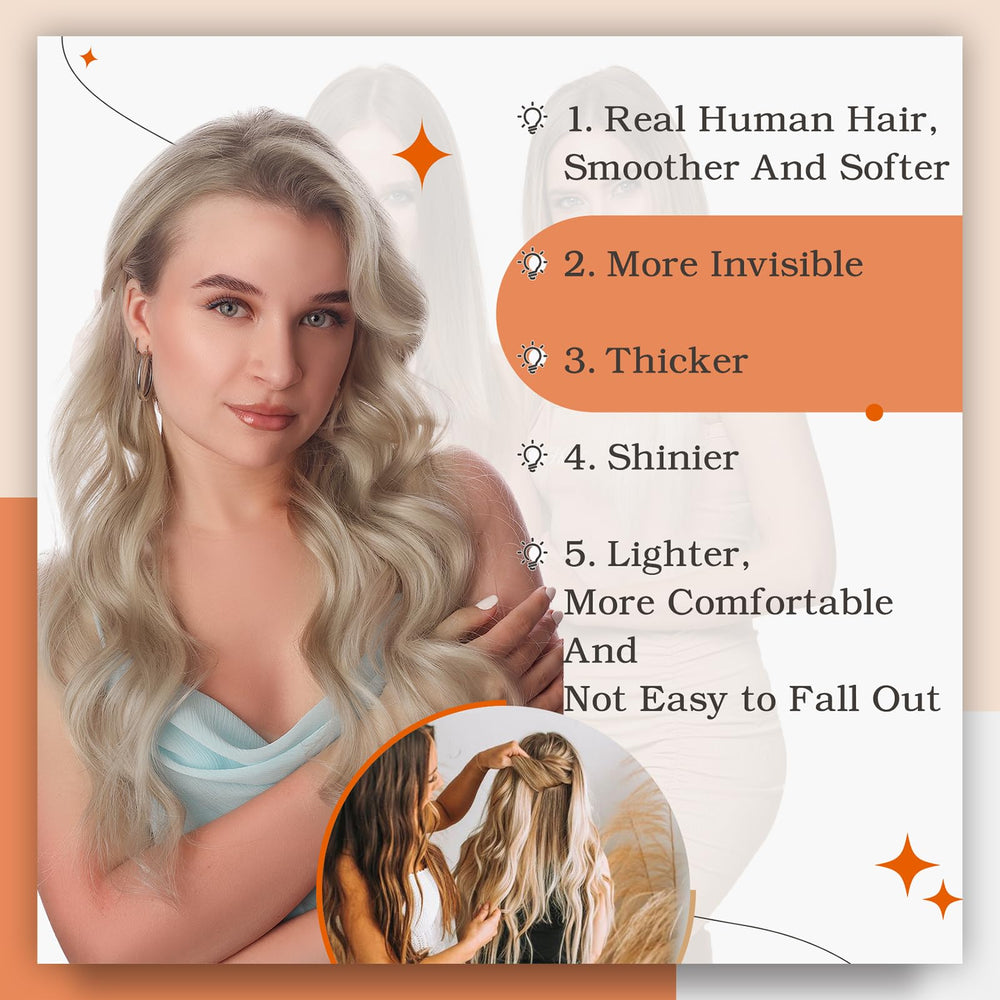 Textura sedosa y suave de las extensiones Remy de Full Shine