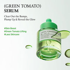 FULLY Suero Tomate Verde etiqueta minimalista para una rutina limpia.